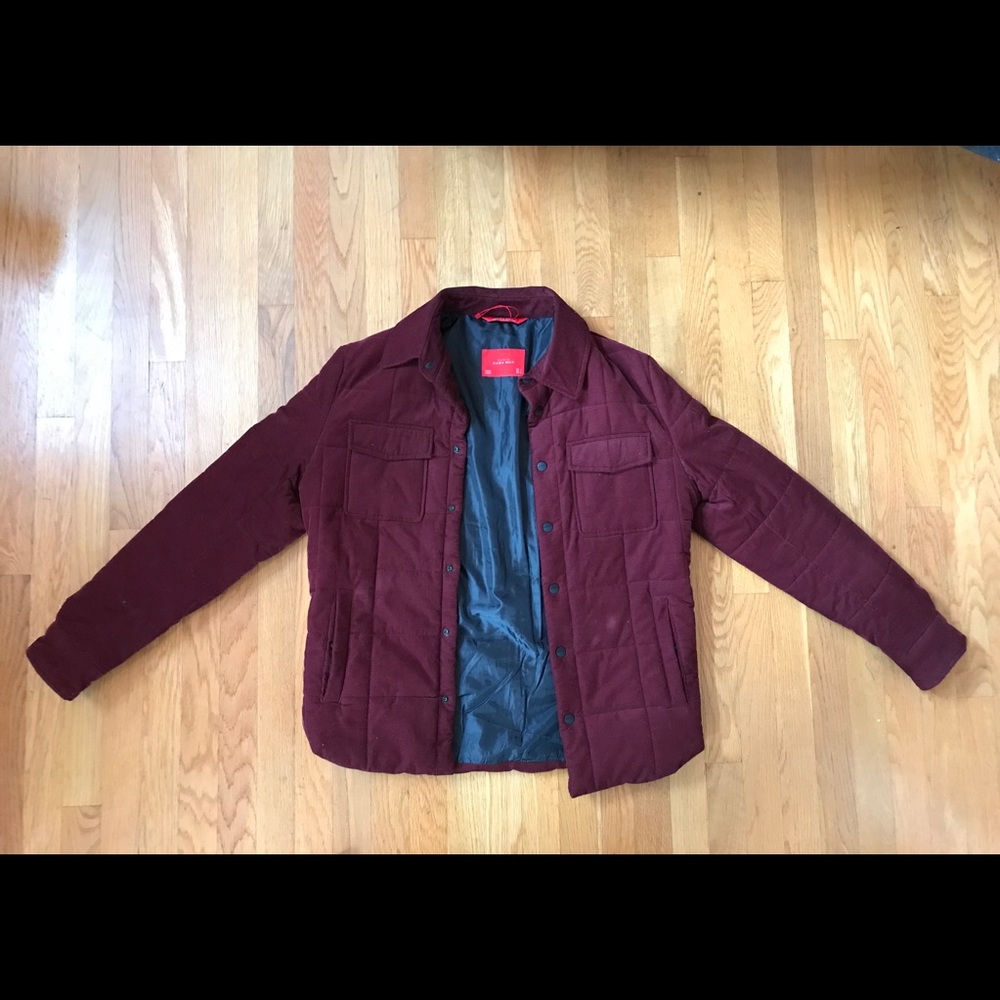 Zara- Men’s Winter Jacket Maroon